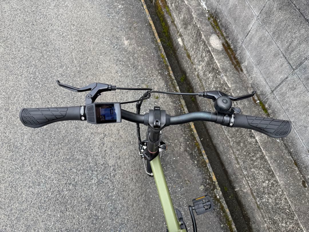 「美品」送料込みAidde A1TS 折りたたみアシスト電動自転車