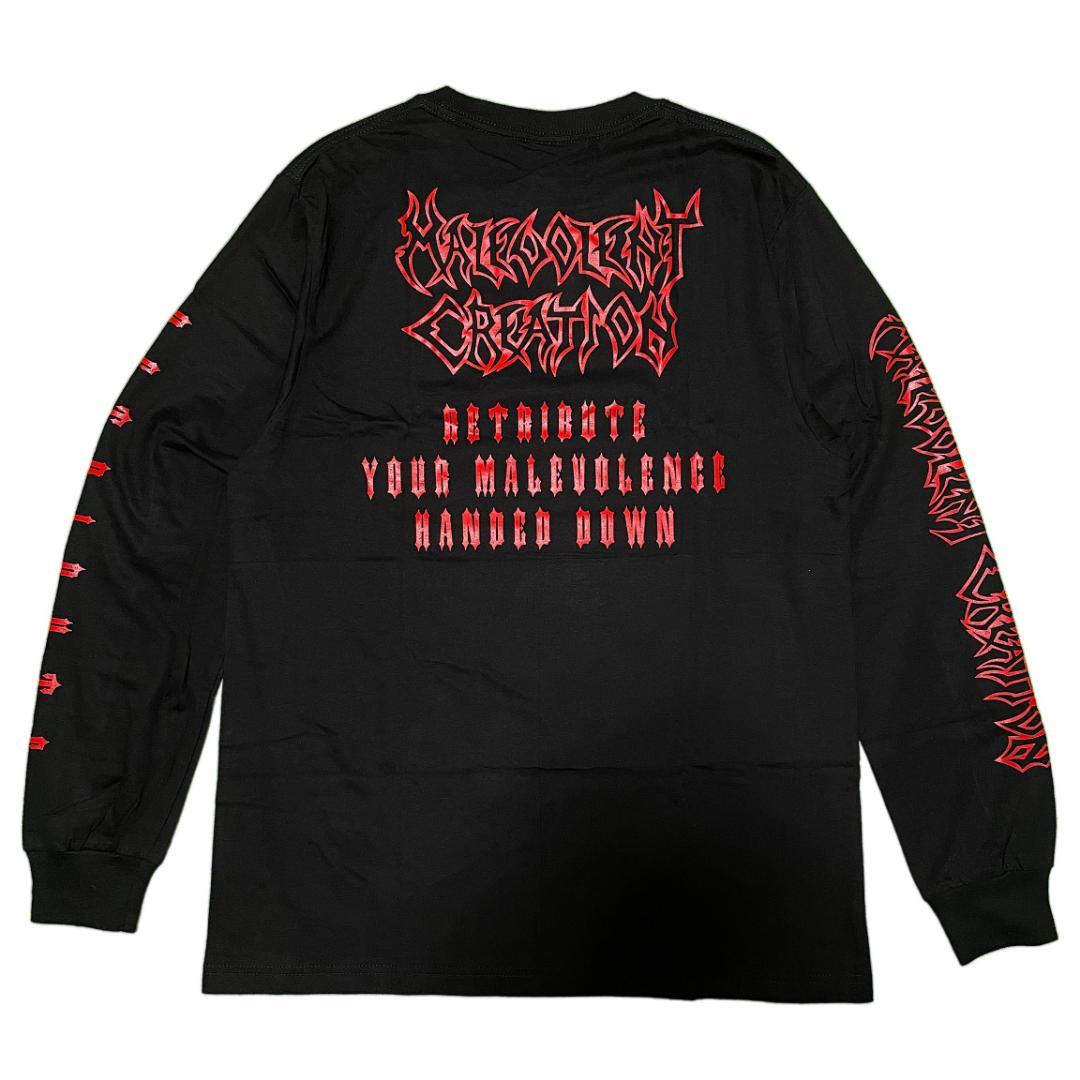 MALEVOLENT CREATION L ロンT/長袖Tシャツ ブラック