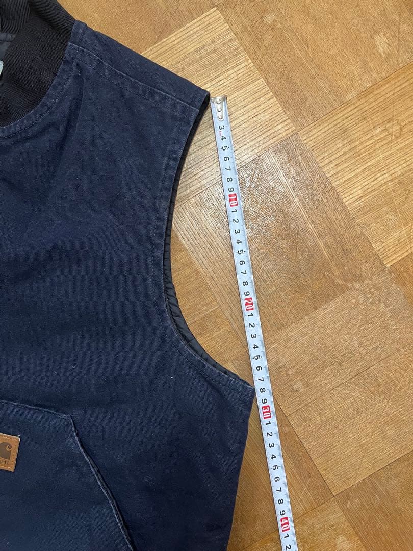 Carhartt ネイビー ダックベスト XL