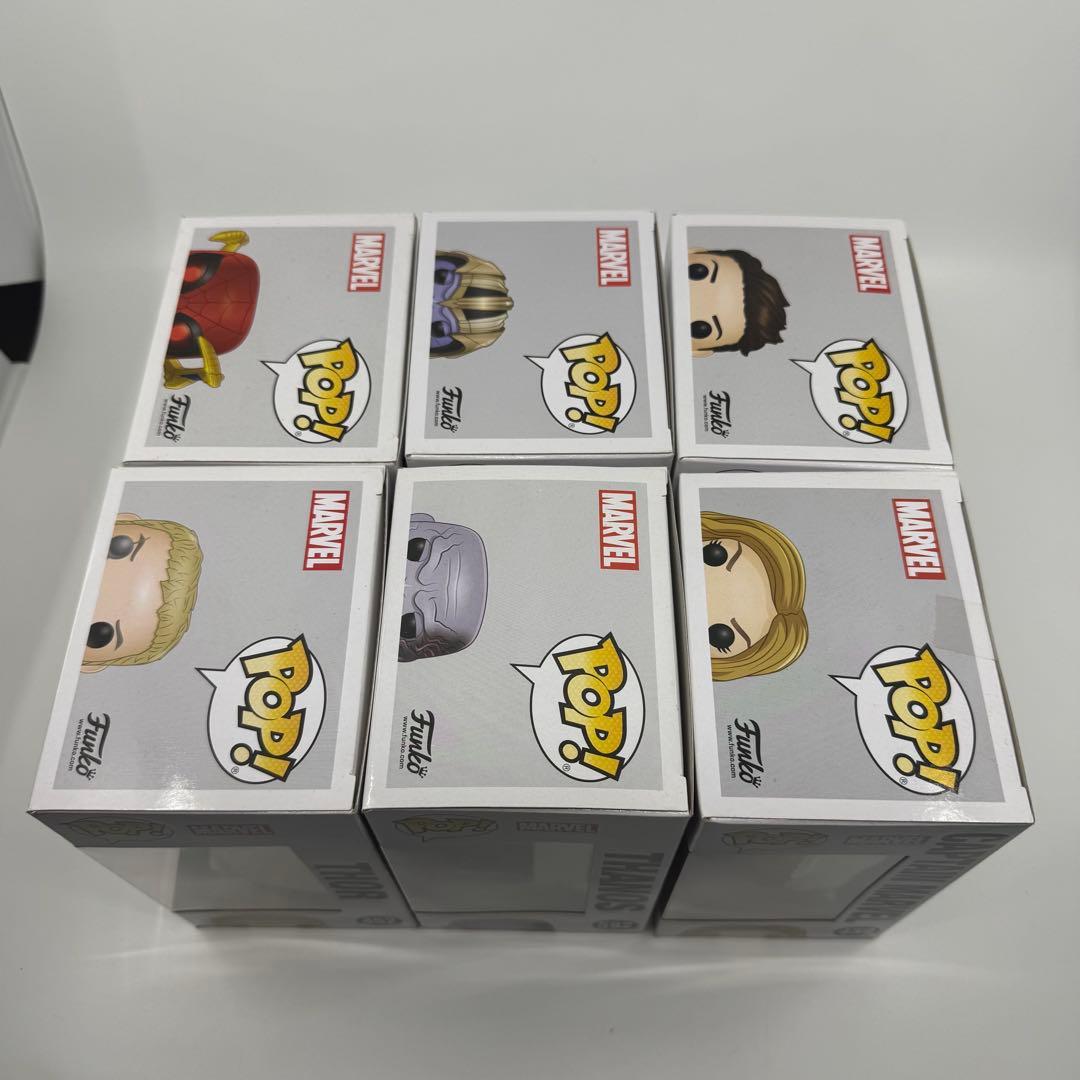 Funko Pop アヴェンジャーズ マーベル ファンコ サノス　6体セット
