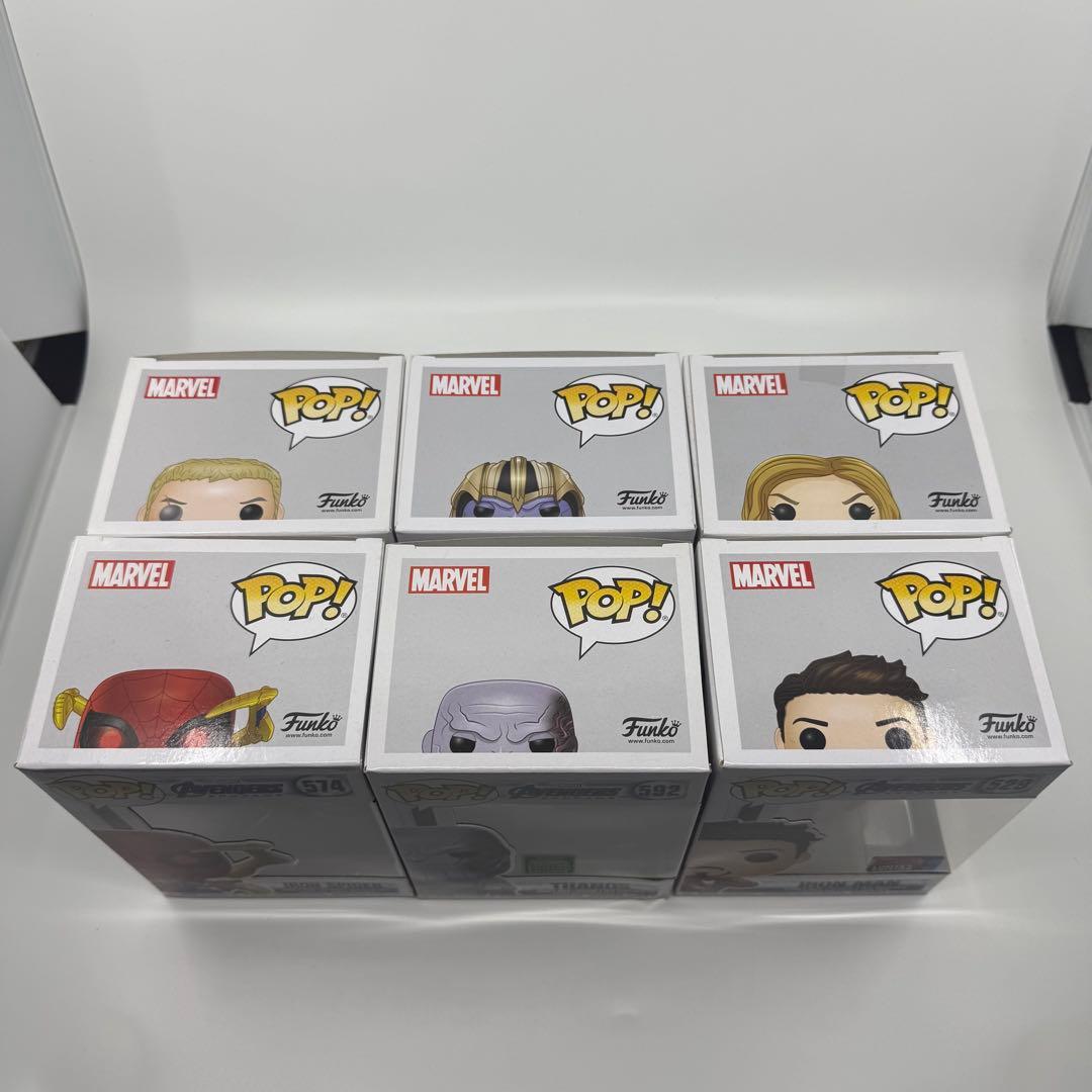 Funko Pop アヴェンジャーズ マーベル ファンコ サノス　6体セット