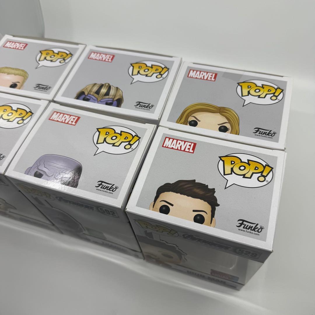 Funko Pop アヴェンジャーズ マーベル ファンコ サノス　6体セット