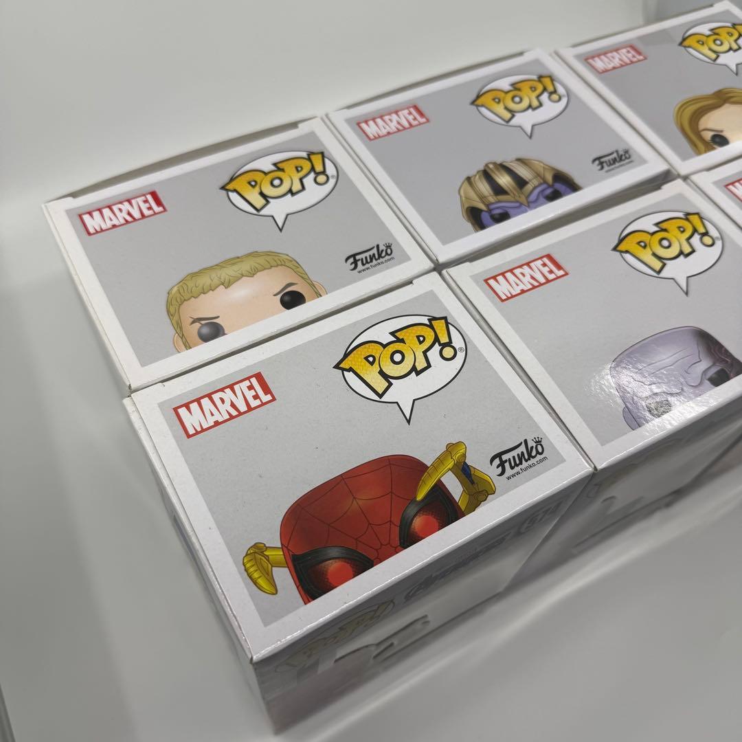 Funko Pop アヴェンジャーズ マーベル ファンコ サノス　6体セット