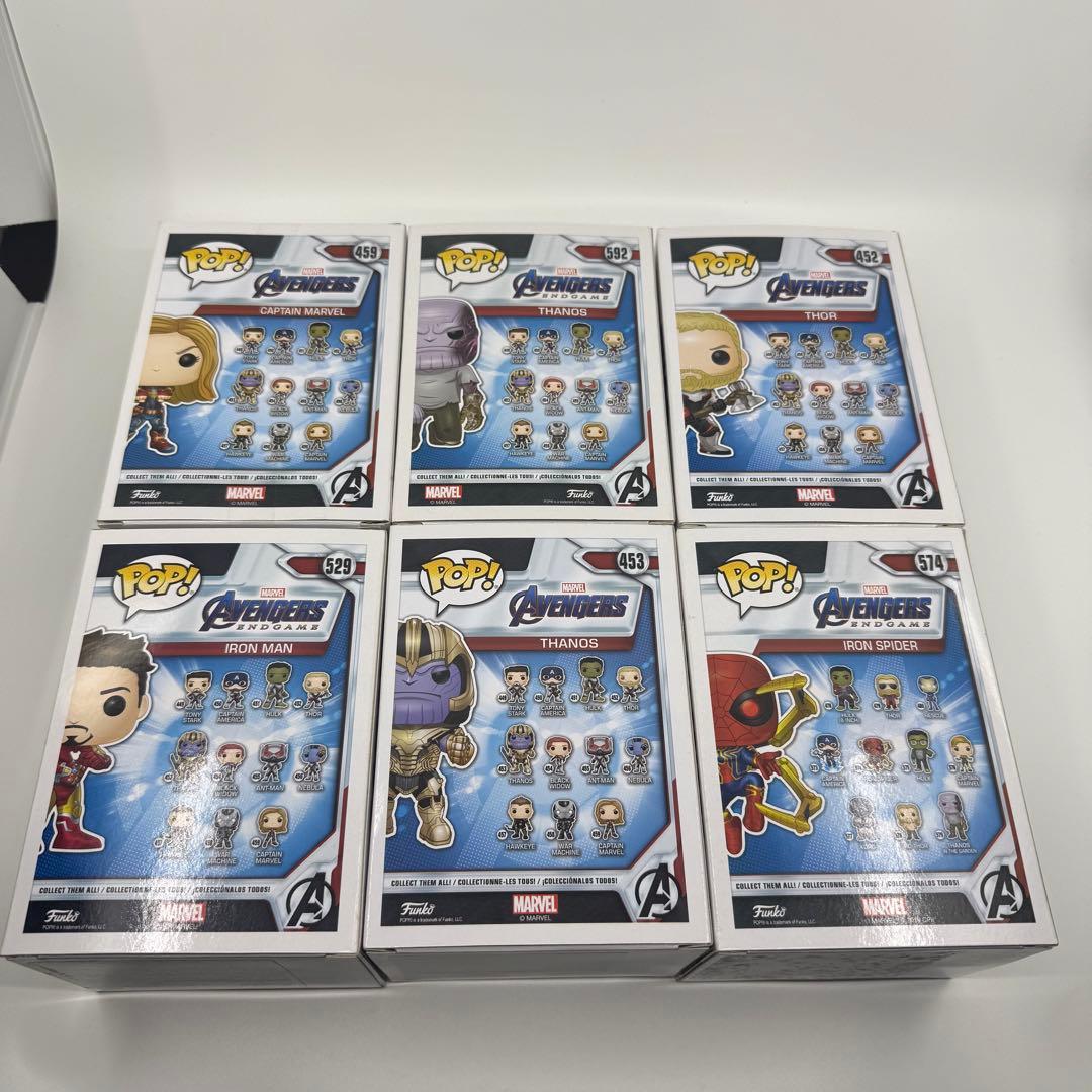 Funko Pop アヴェンジャーズ マーベル ファンコ サノス　6体セット