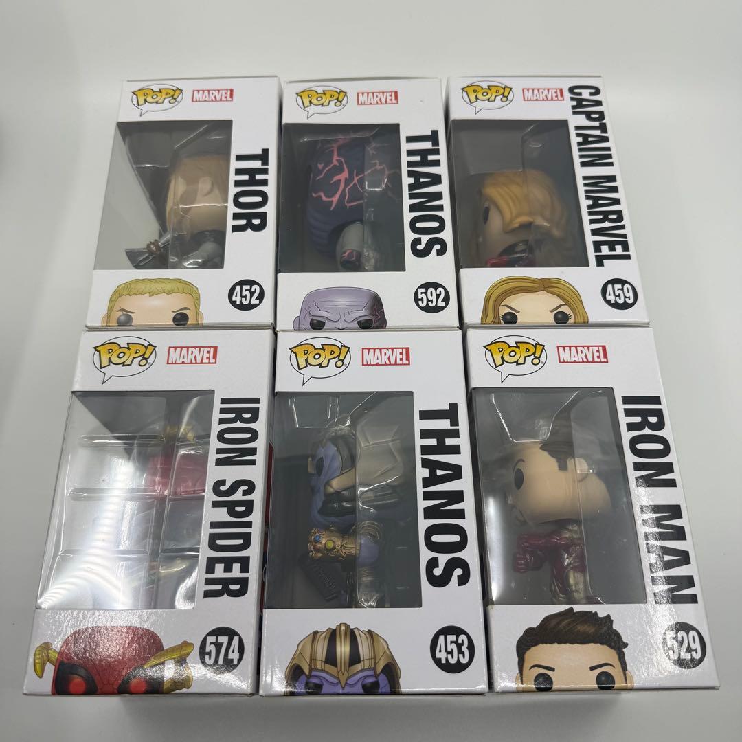 Funko Pop アヴェンジャーズ マーベル ファンコ サノス　6体セット