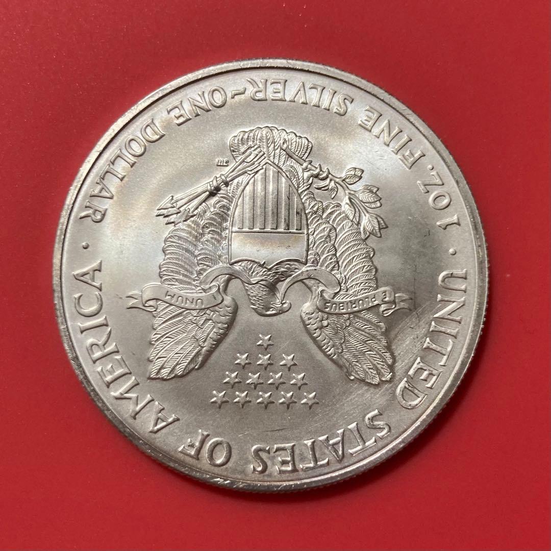 アメリカ　イーグル銀貨　1オンス　31.2g　2005　ケース付
