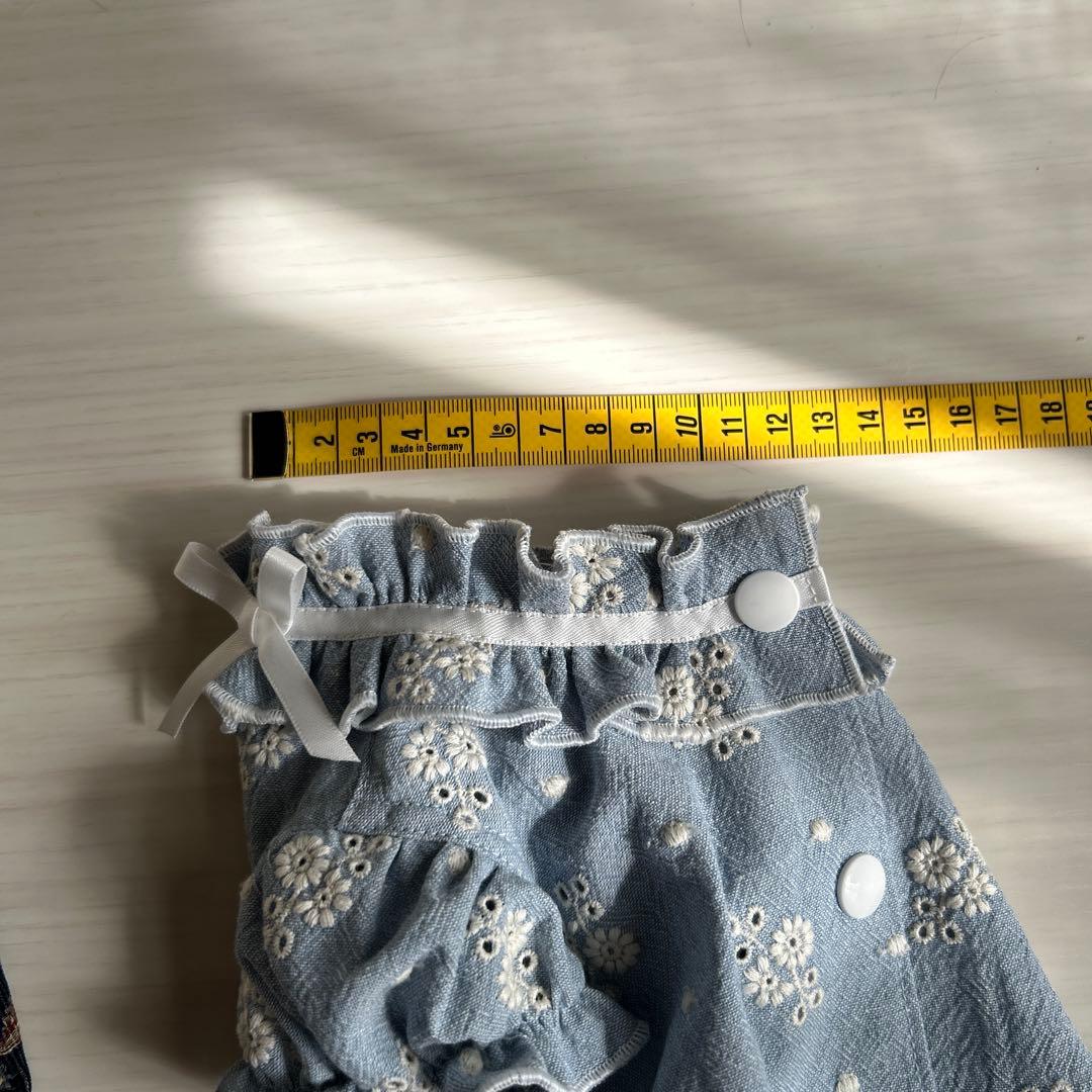 No.535•536 犬服ハンドメイド　バックオープンワンピース2着