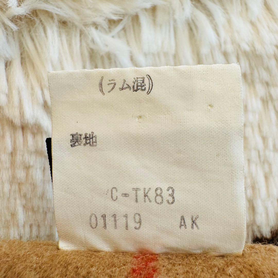 BURBERRYS リバーシブル 巻きスカート ノバチェック ウール100% M