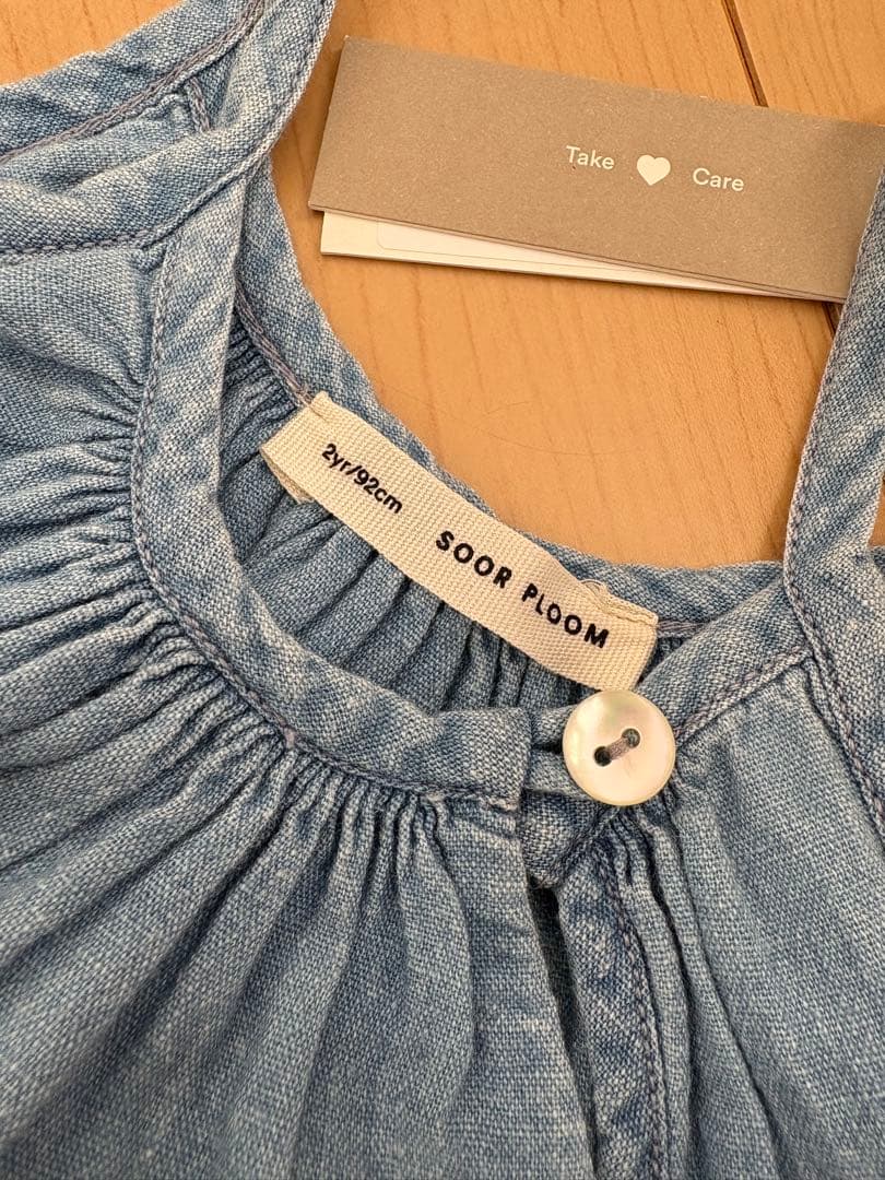 ワンピース soorploom / Birdie Tunic(Chambray) / 2Y