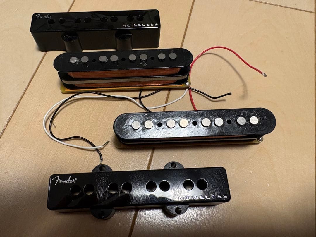 fender 4thGen Noiseless jazz bass ピックアップ