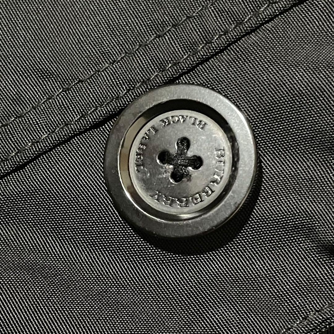 ✨美品✨BURBERRY BLACK LABEL モッズコート　ラクーンファーラ