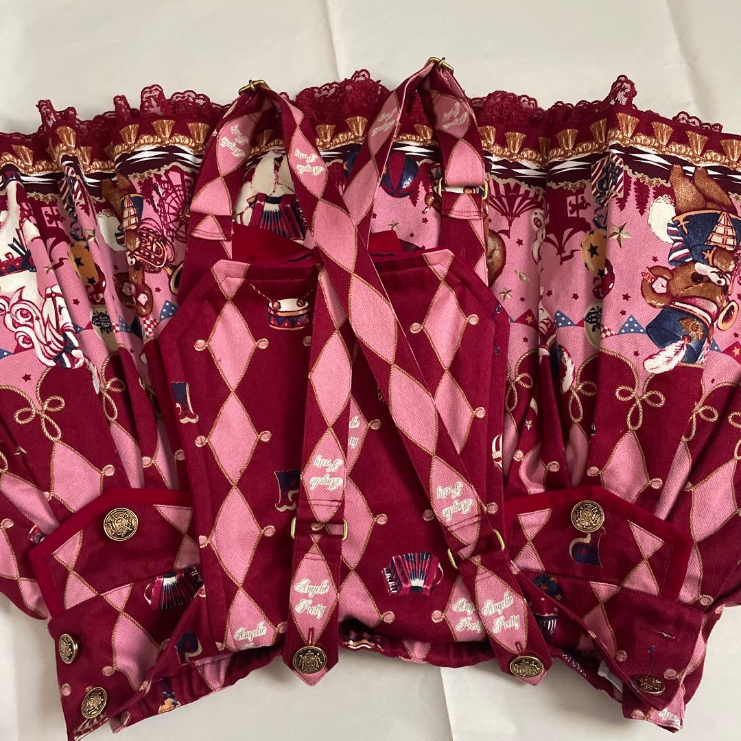 ス*離様 Angelic Pretty TOY MARCH サロペット