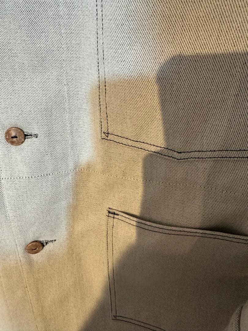 ジャケット・アウター FAUVES CARPENTER JACKET - DENIM- size5