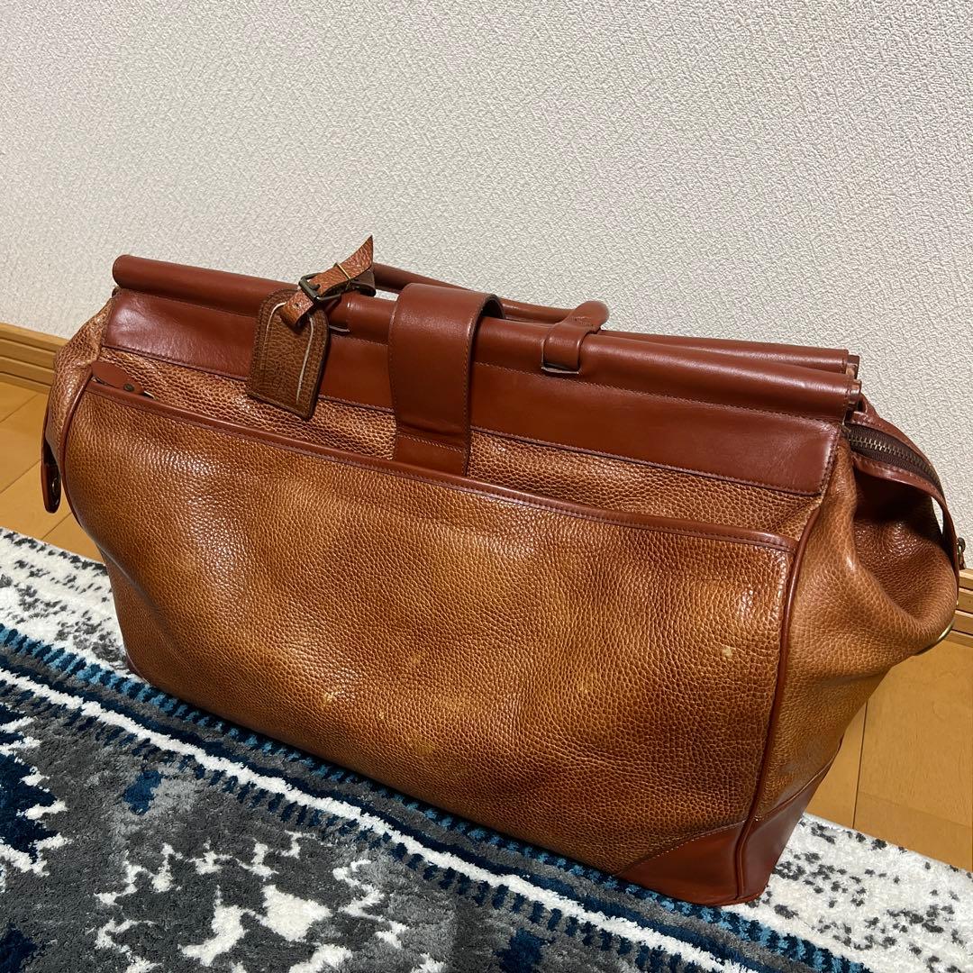 希少品　ラルフローレン　ボストン　ドクターバッグ　ダレス　ブラウン　大容量
