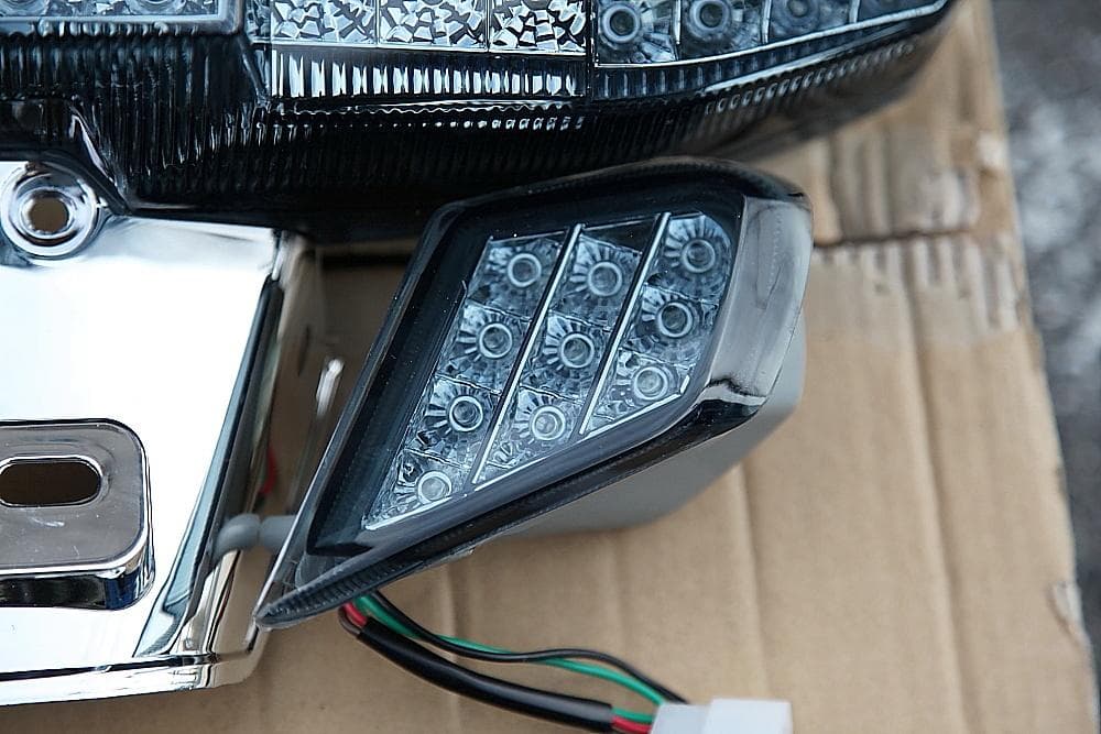 新品未使用 MF02 フュージョン 社外 スモーク LEDテール＆Fウインカー