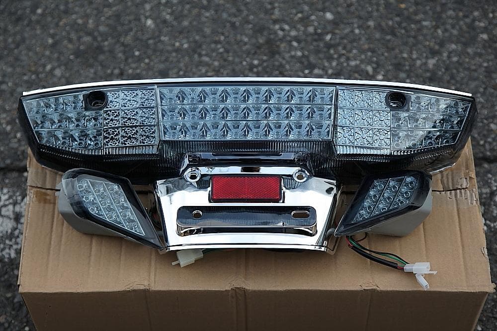 新品未使用 MF02 フュージョン 社外 スモーク LEDテール＆Fウインカー