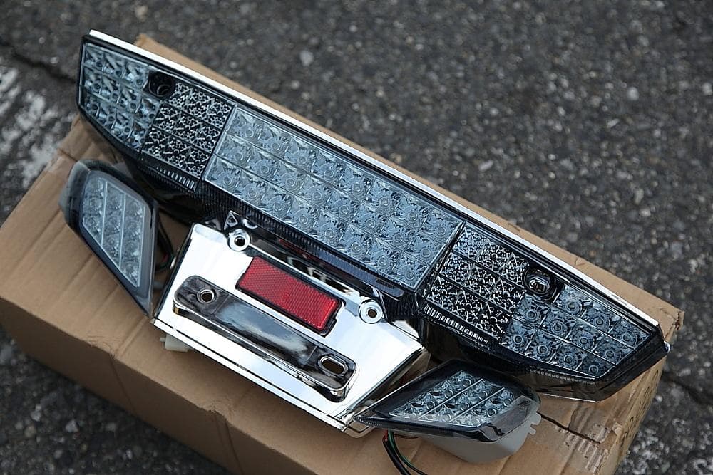 新品未使用 MF02 フュージョン 社外 スモーク LEDテール＆Fウインカー