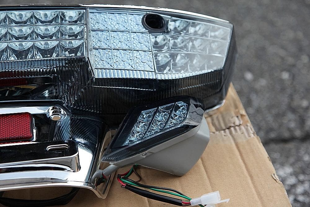 新品未使用 MF02 フュージョン 社外 スモーク LEDテール＆Fウインカー