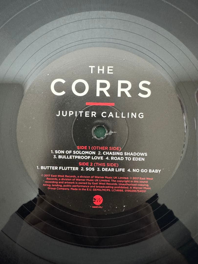 THE CORRS レコード　美品