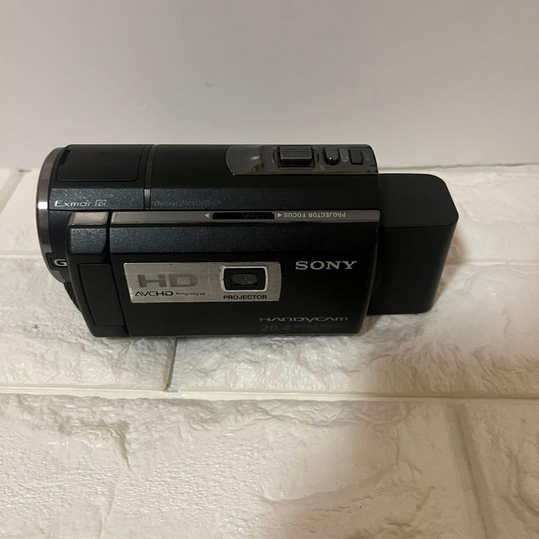 【動作確認OK】SONY　Handycam　HDR-PJ590V バッテリー２つ