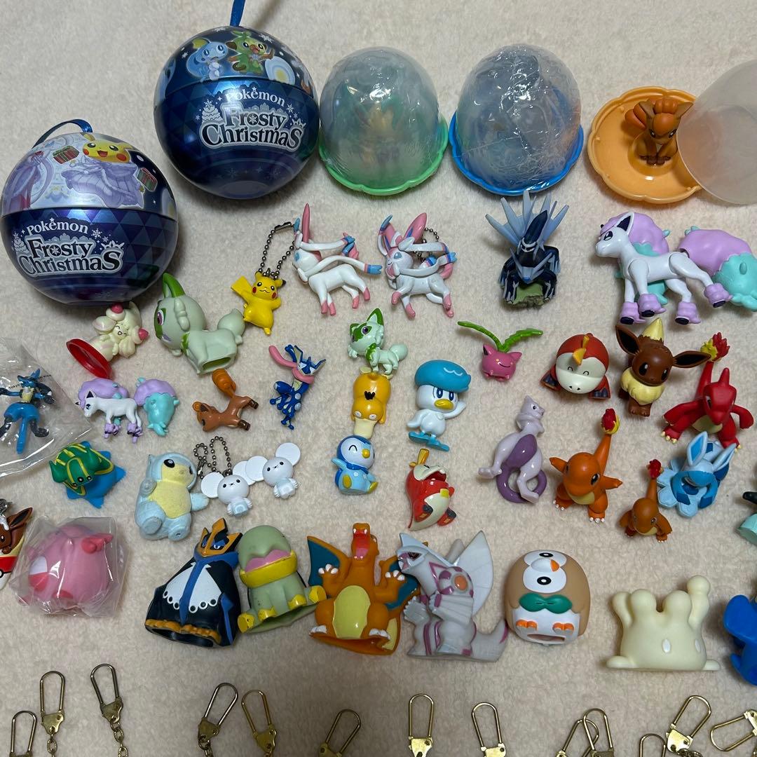 ポケモン　フィギュア　モンコレ　ポケモンキッズ　メタルキーホルダー　まとめ売り