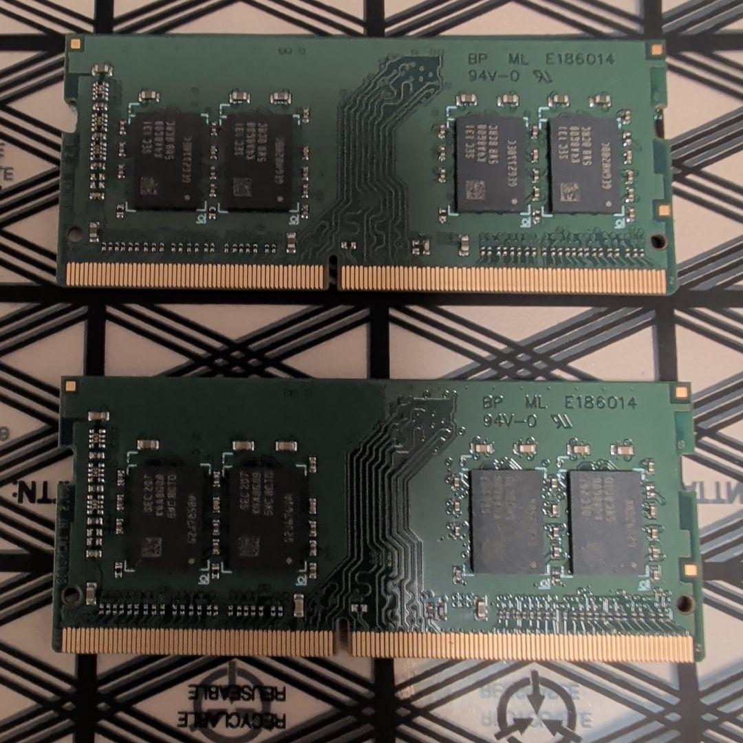 8GB DDR4 2400 SO-DIMM メモリ　2枚