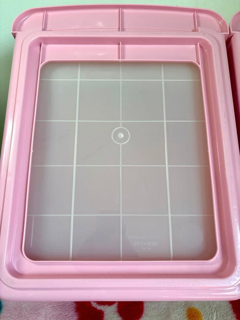 HelloKitty 収納ケース　キティ　3段チェスト　引き出し　平成レトロ