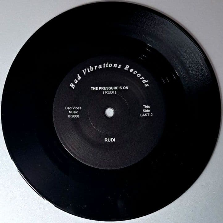Rudi　The Pressure's On　限定盤　レコード　EP