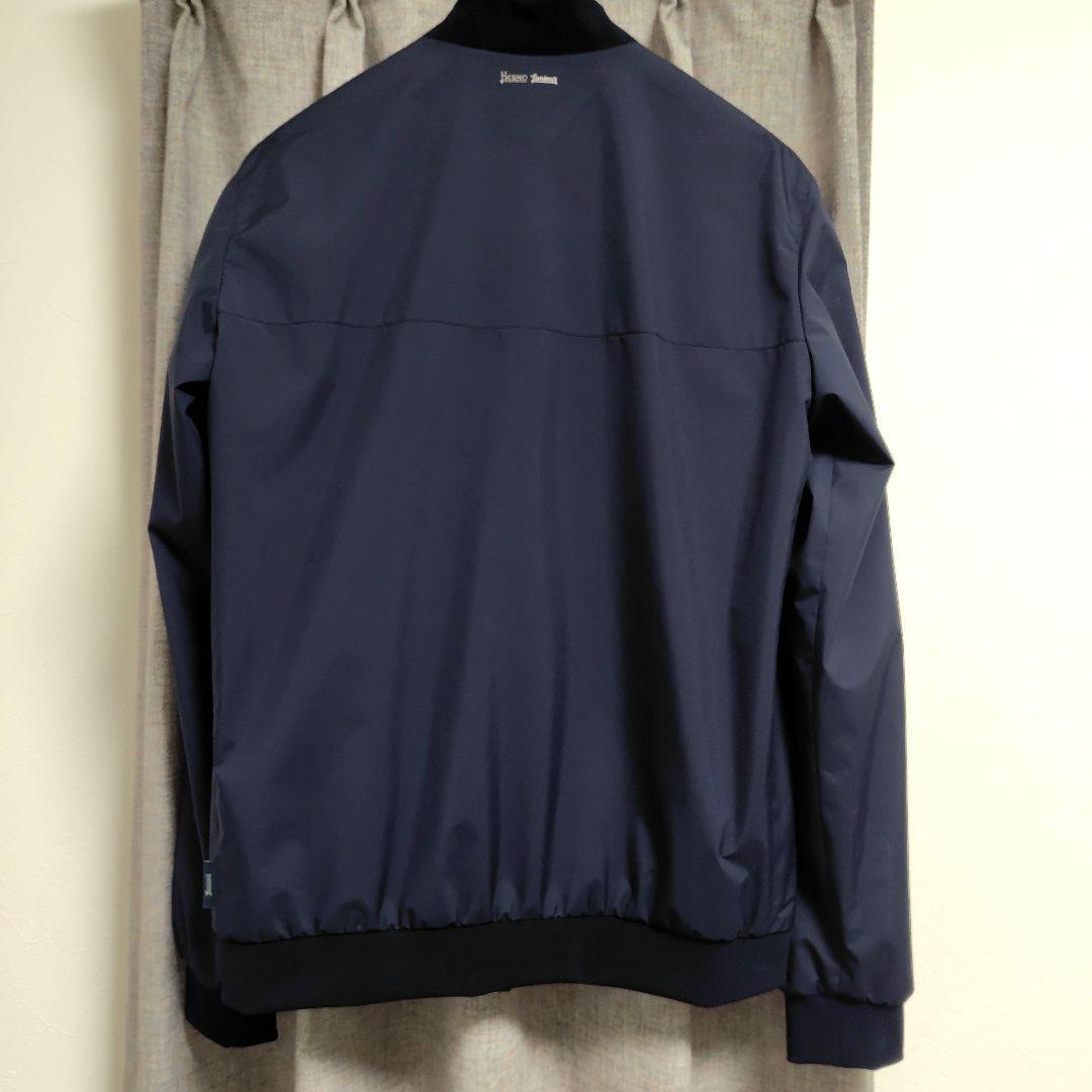 【tk】【新品】Herno ボンバージャケット MA-1 ネイビー 44