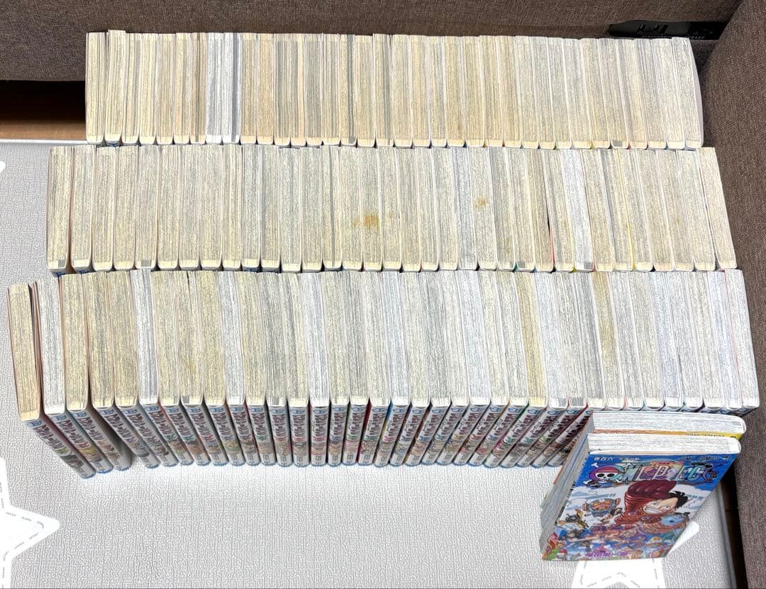 ONE PIECE　1巻-107巻　漫画　ワンピース