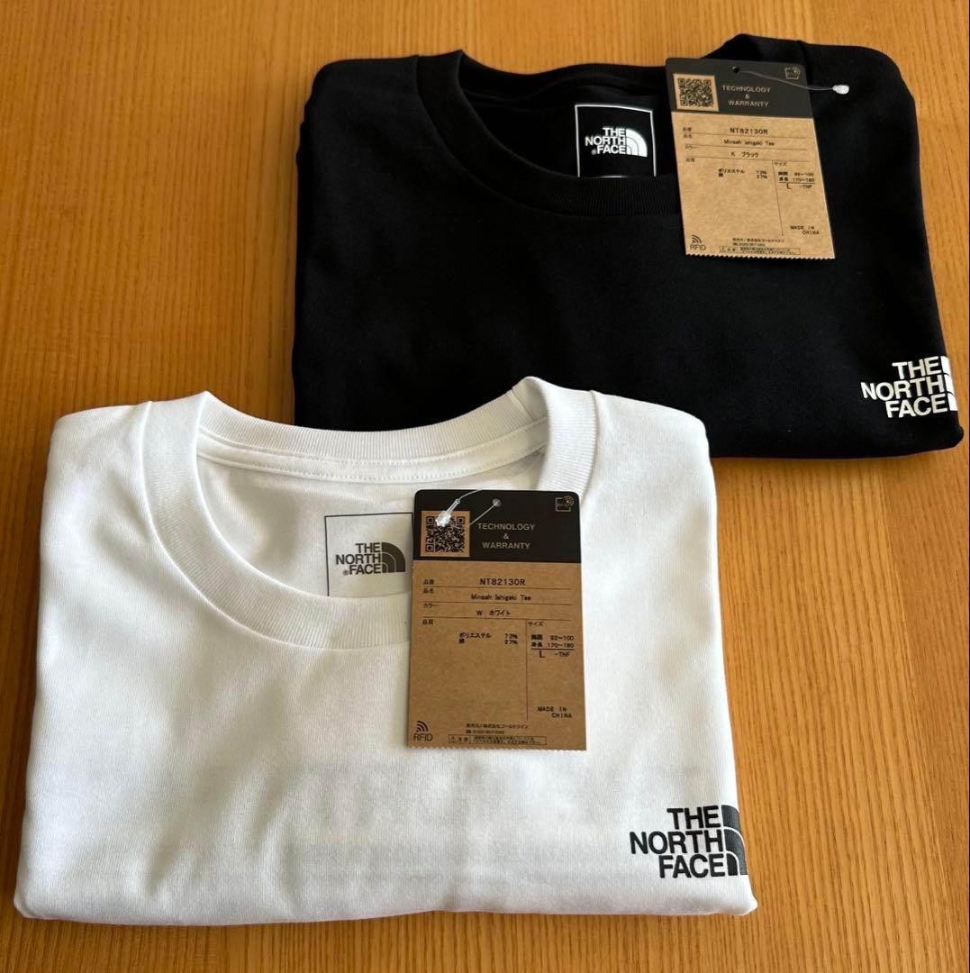 ❣️nao☆73さま専用❣️L黒白2点　ミンサー半袖T THE NORTH FACE