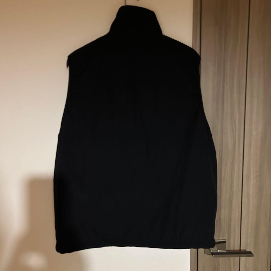 トップス sumari NYLONSHELLVEST-LOGO