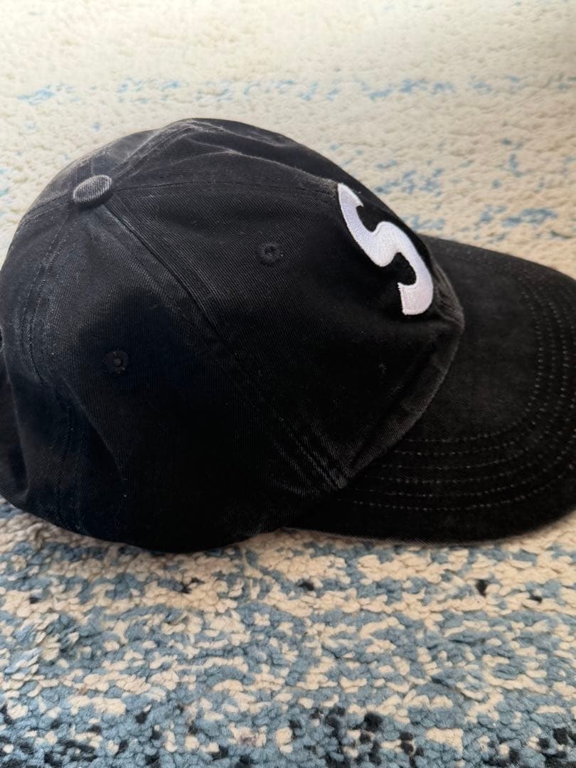 帽子 Supreme 2-tone S Logo 6-panel \"Black\"