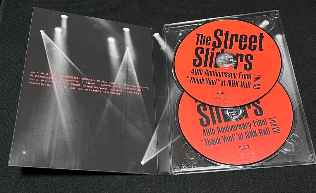 40th Anniversary Final ストリートスライダーズ 2CD