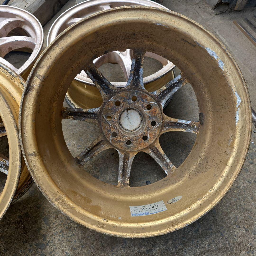 RAYS VOLK RACING GR-N　１４インチ　6Jプラス42