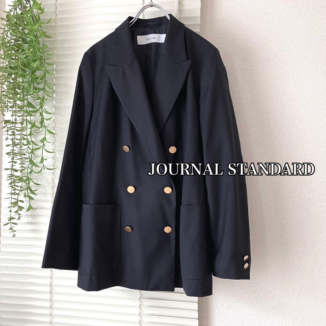 【24SS】JOURNAL STANDARD ダブルフロントジャケット 36 紺