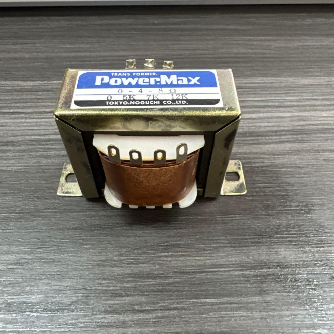 未使用品東京ノグチ製のPower Maxトランス