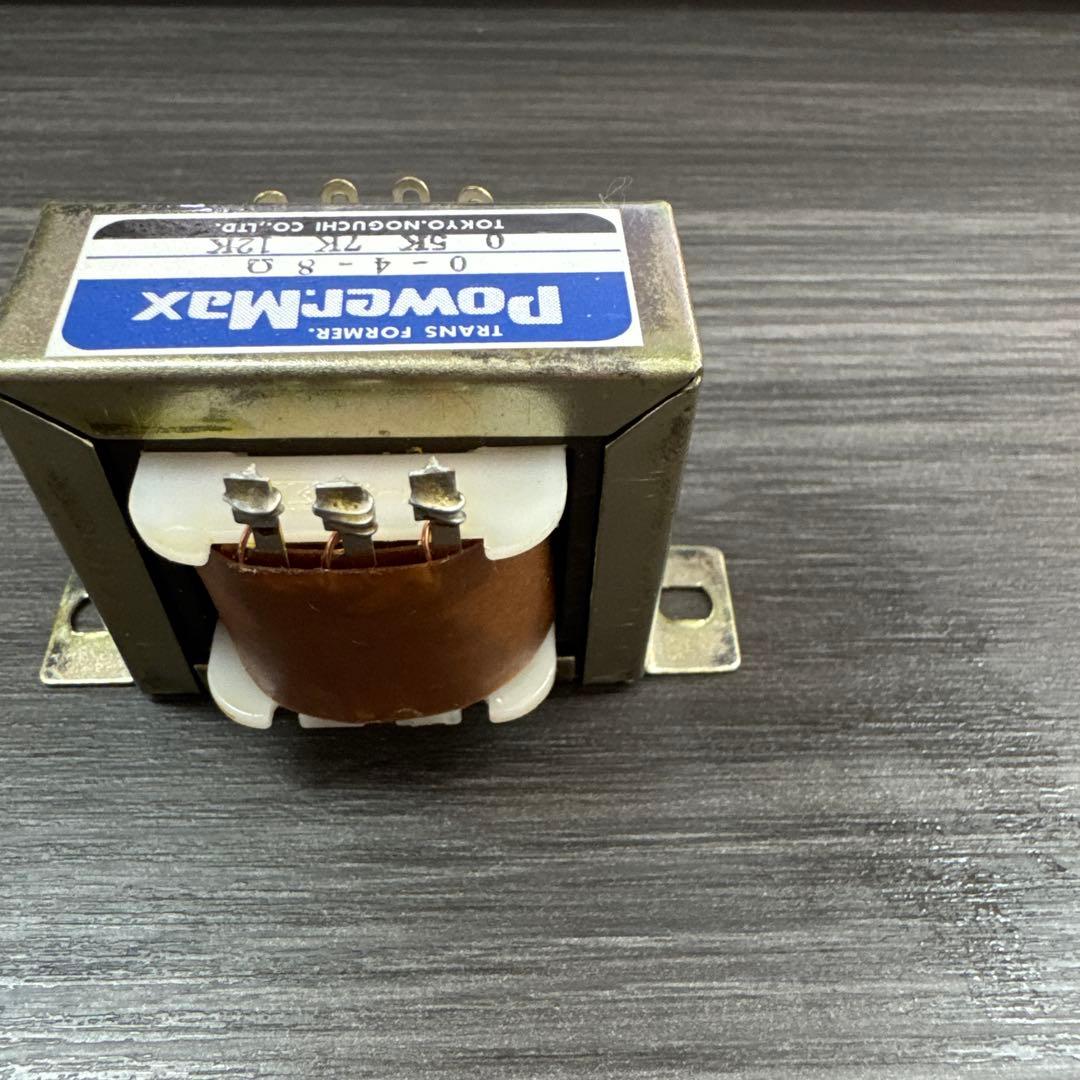 未使用品東京ノグチ製のPower Maxトランス
