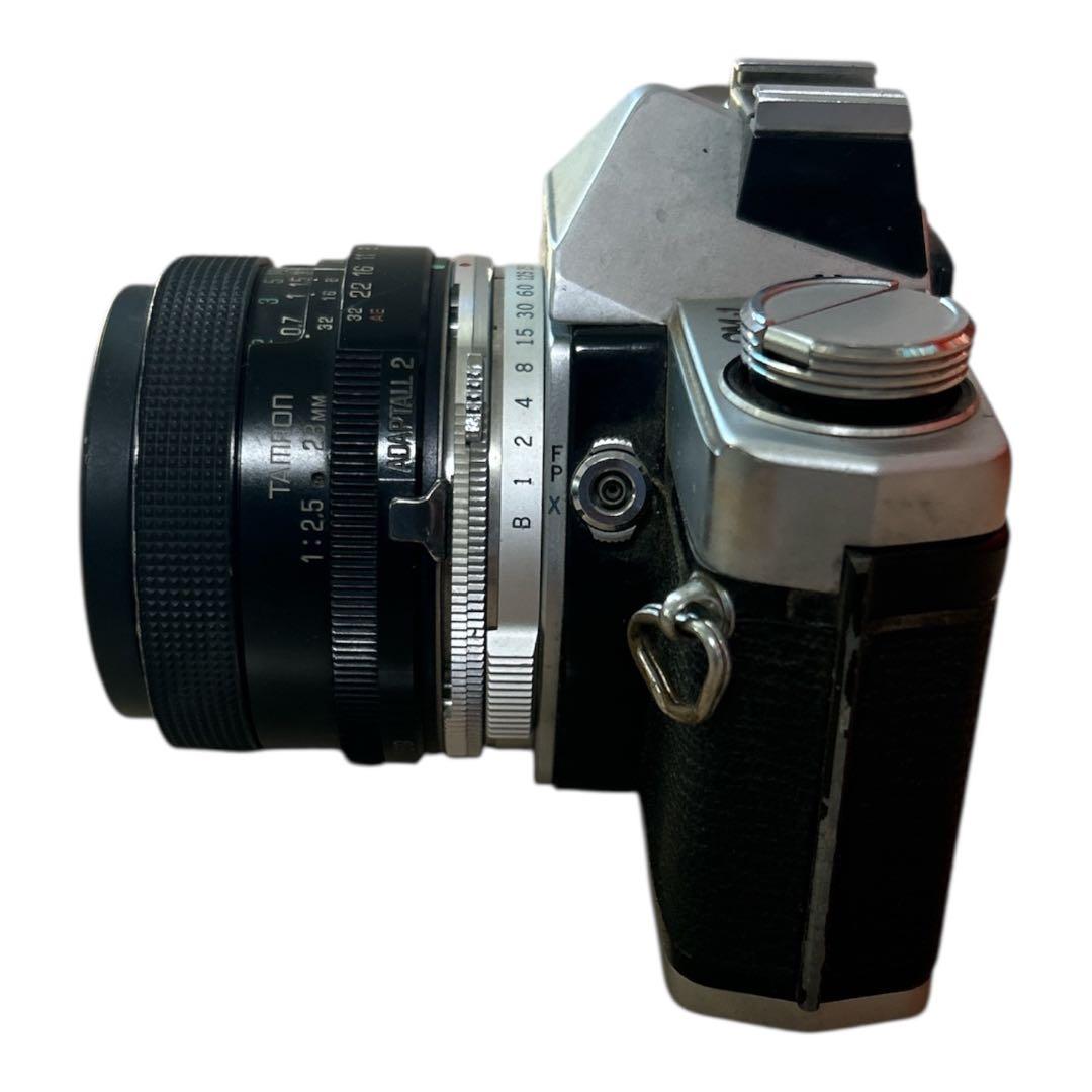 OLYMPUS OM−1 フィルムカメラ　レンズ付き　オリンパス