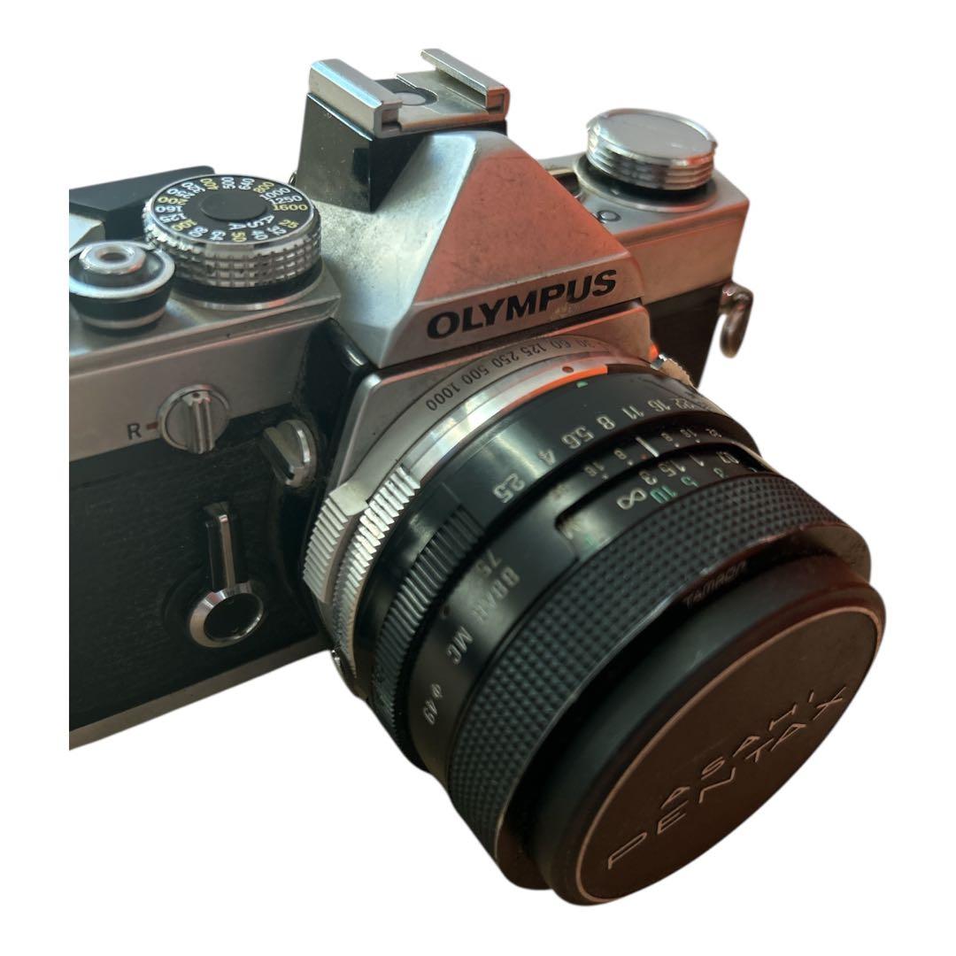 OLYMPUS OM−1 フィルムカメラ　レンズ付き　オリンパス
