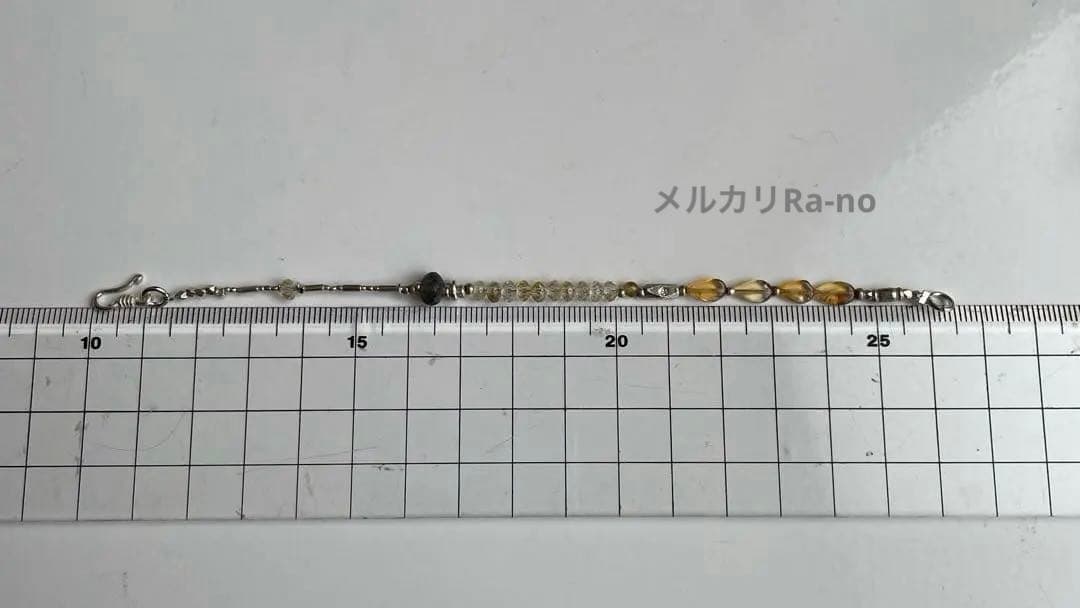 天然石とカレンシルバー　ブレスレット　２本分