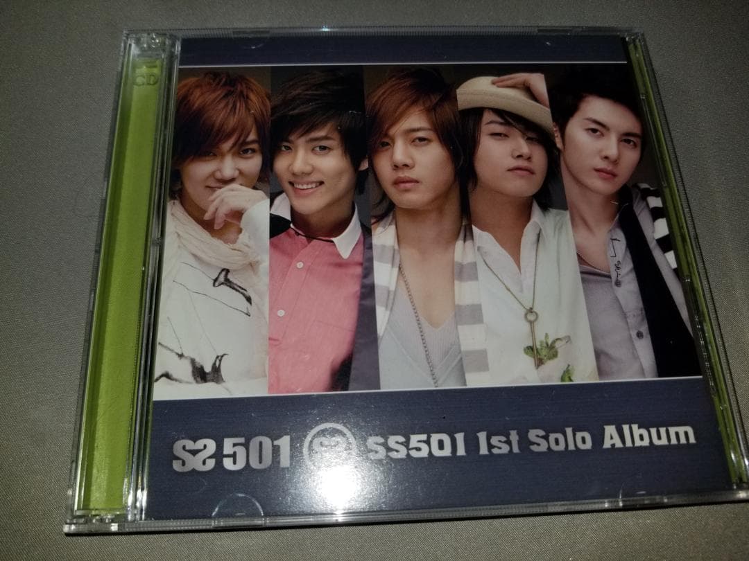 SS501/獨唱首選-1st Solo Album/台湾独占初回限定盤/DVD付