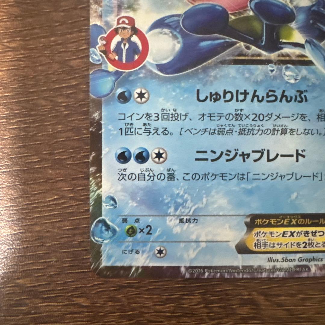 プ*。様 サトシゲッコウガEX PROMO XYシリーズ　プロモ　290/XY-