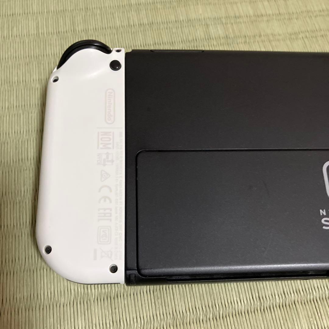 Nintendo Switch有機ELモデル　ホワイト　SDカード付(128)
