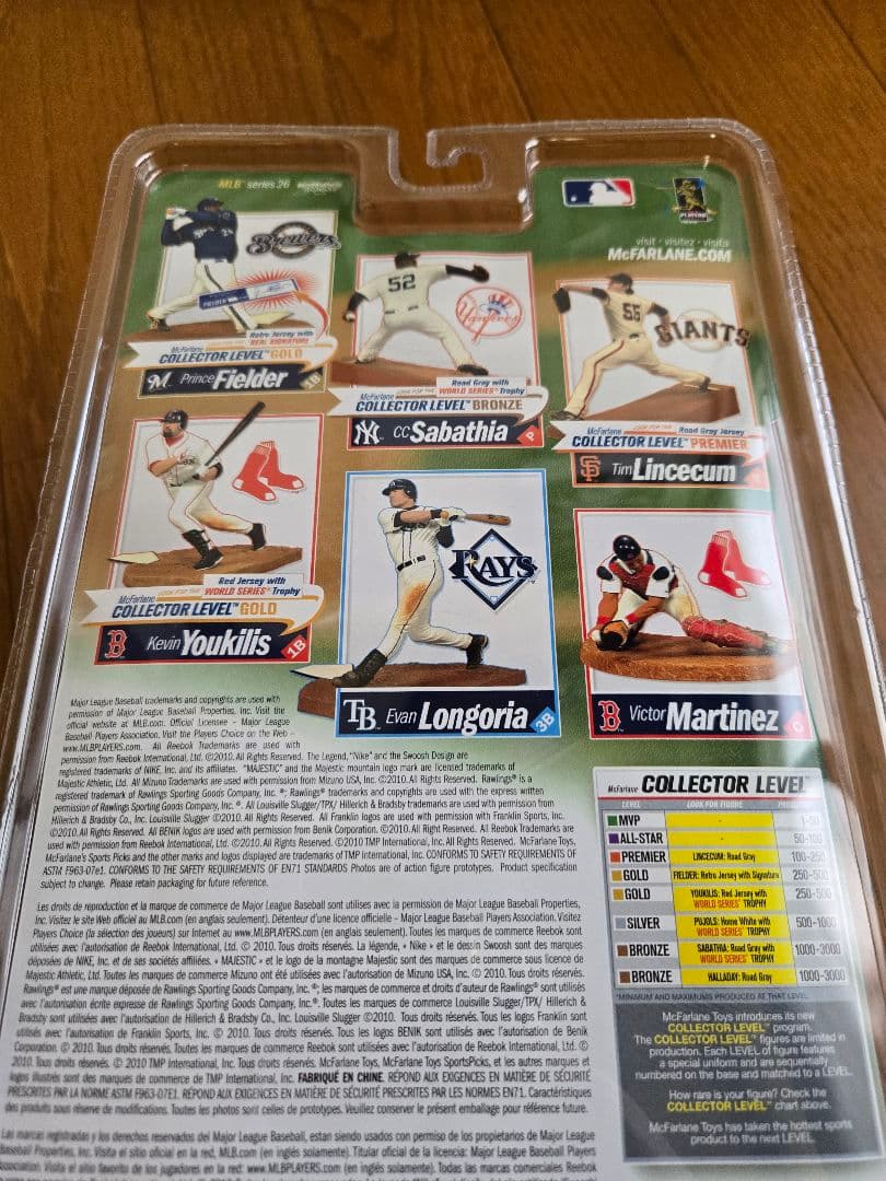 マクファーレンMLB26 Pフィルダー400体限定サイン入り