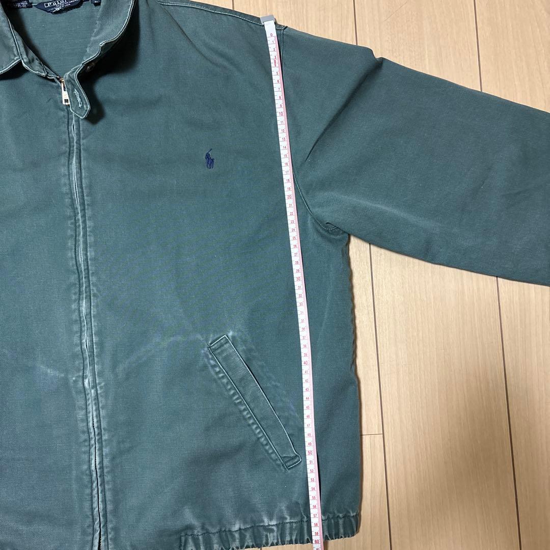 【希少】ポロラルフローレン スイングトップ グリーン 90s USA製