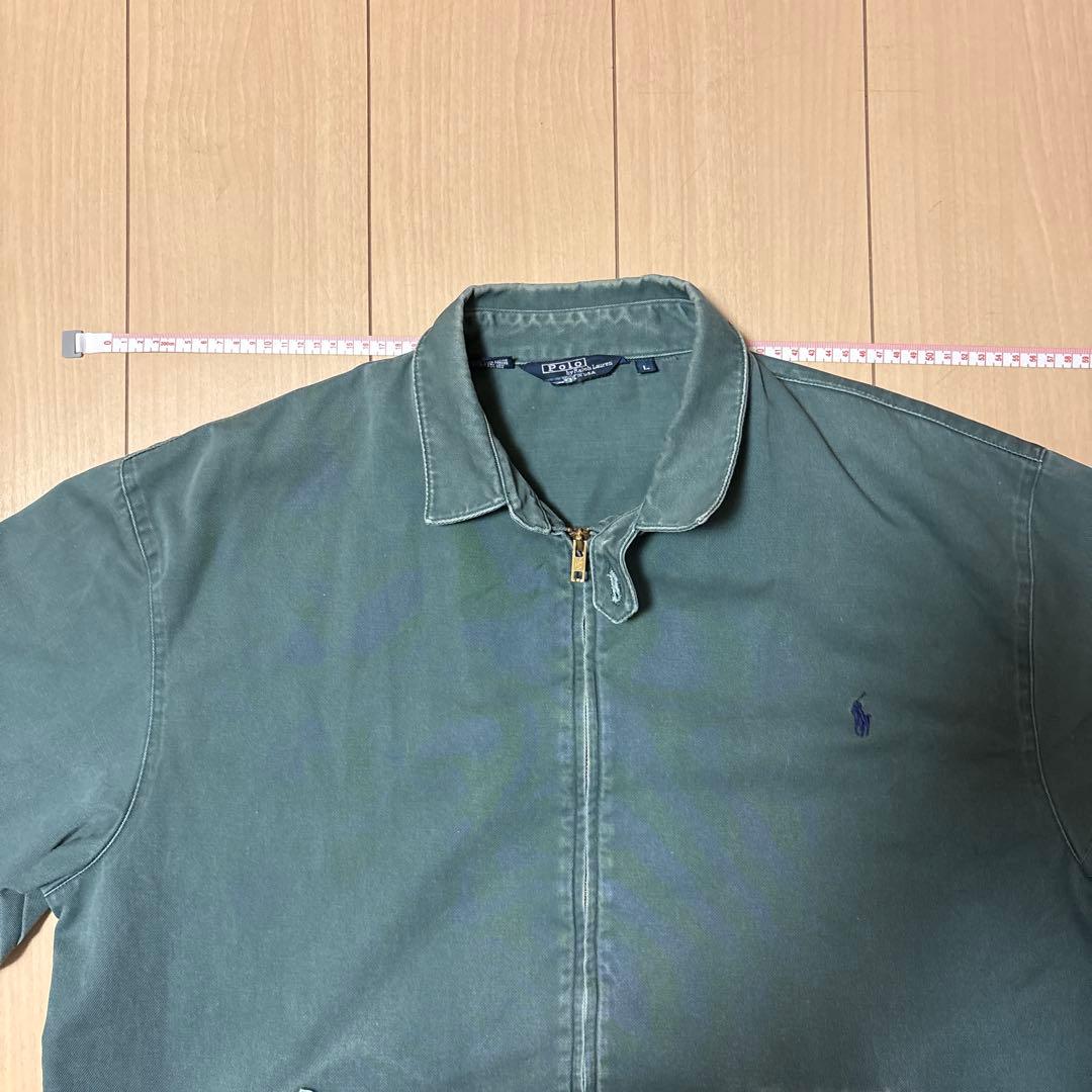 【希少】ポロラルフローレン スイングトップ グリーン 90s USA製