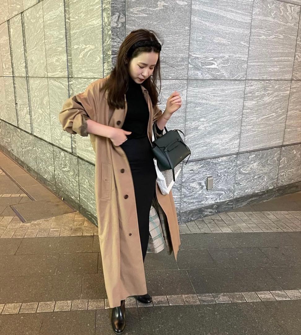 19SS AURALEE ロングステンカラーコート