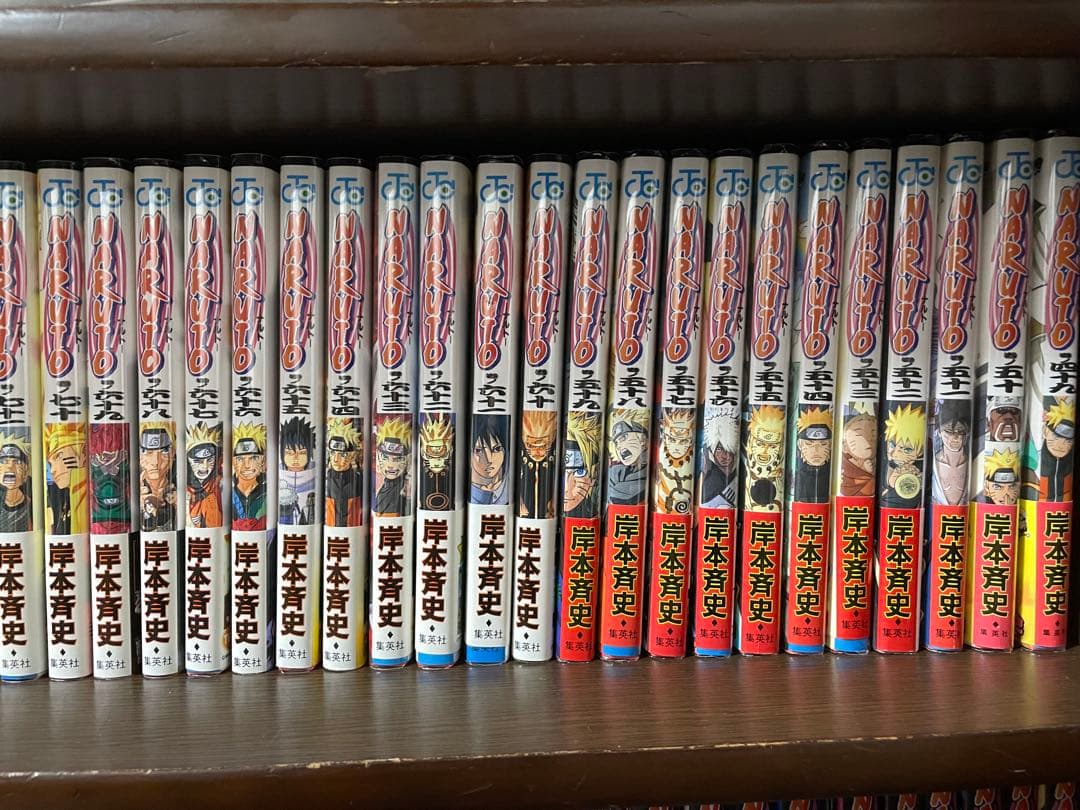 ナルト全巻＋ボルト1〜12巻＋関連本＋イラスト集＋映画関連＋ナルト展＋その他