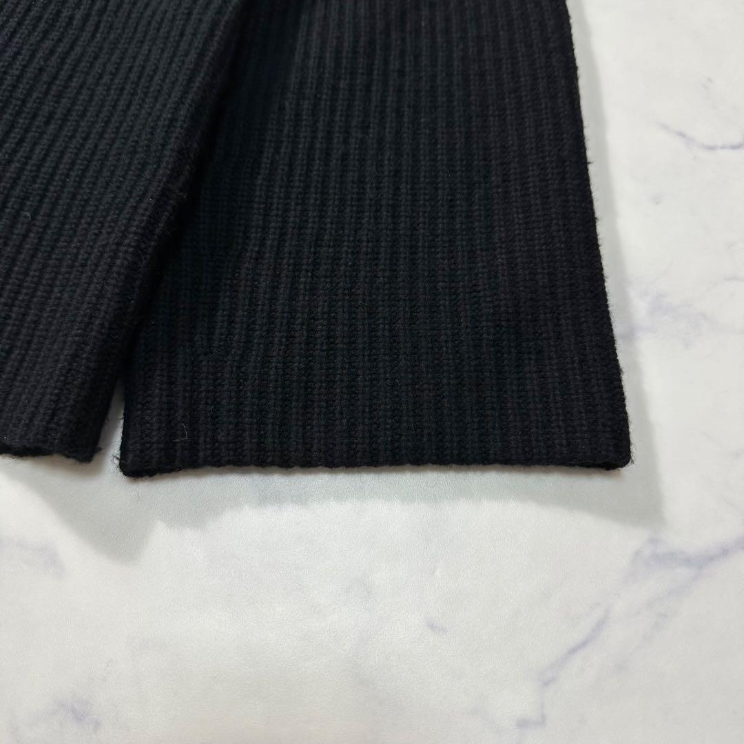 完売品 1er Arrondissement レース畦 カーディガン 24年 黒